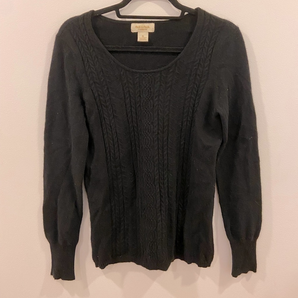 Peck and Peck 100% cashmere sweater